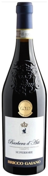 Вино Красное Полусухое Bricco Gaiano Barbera d'Asti Superiore 2021 0,75 л фото