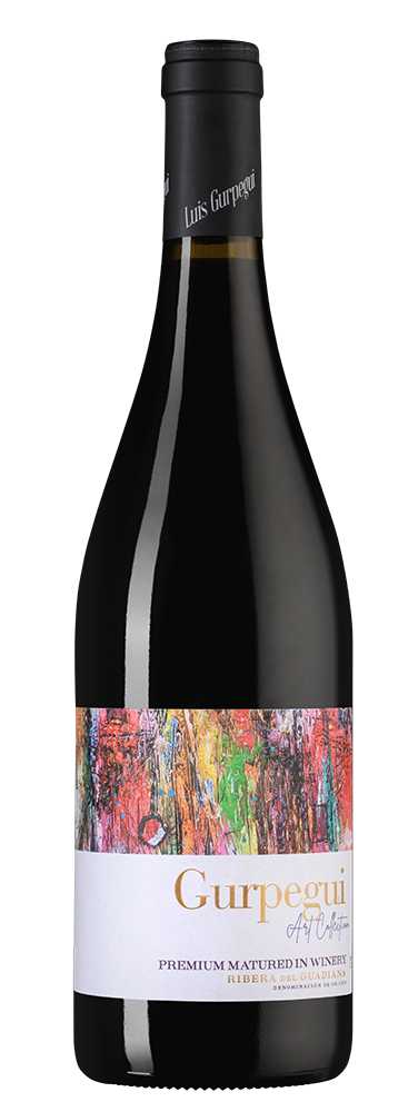 Вино Красное Сухое Gurpegui Art Collection Premium Matured in Winery Ribera del Guadiana 2021 0,75 л фото