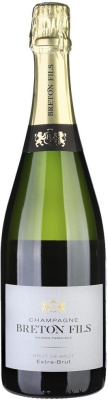 Шампанское Бретон Фис Брют де Брют Эктра Брют Шампань Белое Экстра Брют 12,5% 0,75 л фото