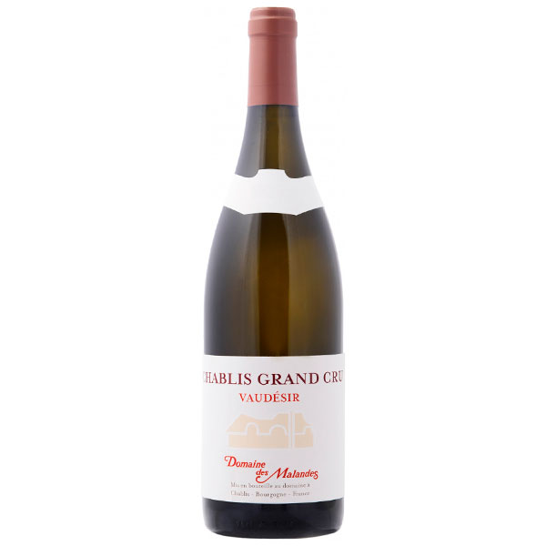 Вино Белое Сухое Domaine des Malandes Chablis Grand Cru Vaudesir 2021 0,75 л фото