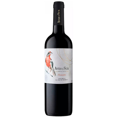 Вино Красное Сухое Aves del Sur Carmenere Central Valley 2021 0,75 л фото
