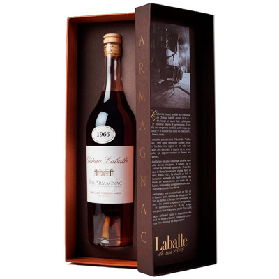 Арманьяк Chateau Laballe Bas Armagnac in gift box 1966 0,70 л фото