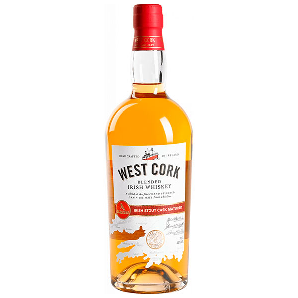 Виски West Cork Stout Cask Single Malt 0,7 л фото