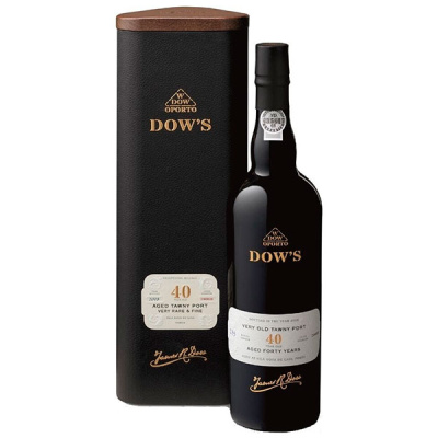 Портвейн Dow's Tawny 40 Years in wooden box 0,75 л фото