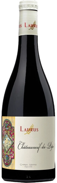 Вино Красное Сухое Gabriel Meffre Laurus Chateauneuf-du-Pape 2020 0,75 л фото