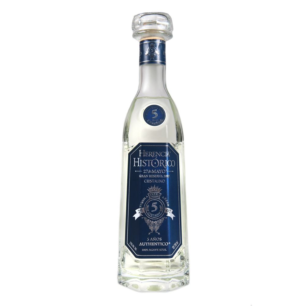 Текила Herencia Historico 27 de Mayo Gran Reserva Cristalino 0,75 л фото