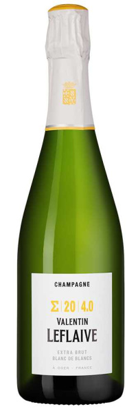 Вино игристое Белое Экстра Брют Valentin Leflaive Sigma Blanc de Blancs Extra Brut Champagne 2020 0,75 л фото