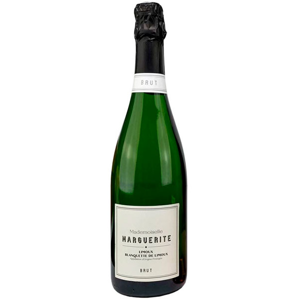 Вино игристое Белое Брют Mademoiselle Marguerite Blanquette de Limoux 0,75 л фото