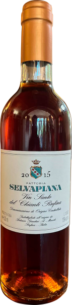 Вино Фаттория Сельвапьяна Вин Санто Дель Кьянти Руфина в п/у 2015 белое сладкое 13,5% 0,5 л фото