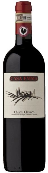 Вино Красное Сухое Casa Emma Chianti Classico 2022 0,75 л фото