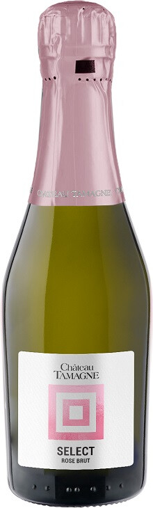 Вино игристое Chateau Tamagne Select Rose Brut 2024 0,2 л фото