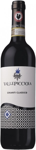 Вино Красное Сухое Vallepicciola Chianti Classico 2022 0,375 л фото