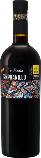 Вино Красное Полусладкое Casa Mosaico Tempranillo 0,75 л фото
