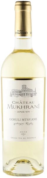 Вино Белое Сухое Chateau Mukhrani Goruli Mtsvane 2024 0,75 л фото