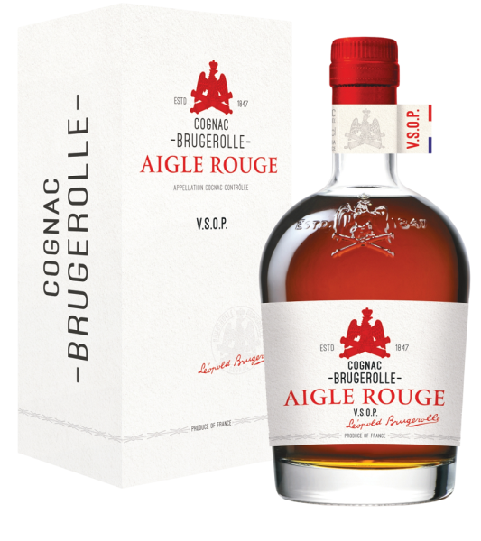 Коньяк Brugerolle Aigle Rouge VSOP in gift box 0,7 л фото