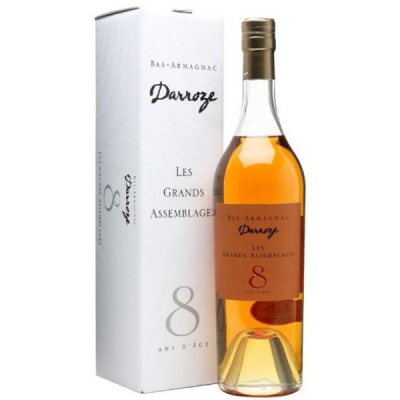 Арманьяк Darroze Les Grands Assemblages 8 ans d'age Bas-Armagnac in gift box 0,70 л фото