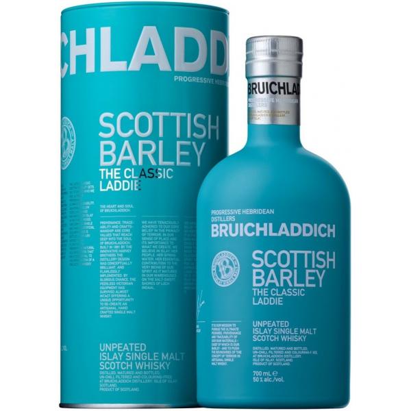 Виски Bruichladdich The Classic Laddie Scottish Barley Single Malt Islay in tube 0,7 л фото