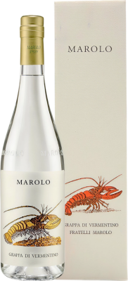 Граппа Marolo di Vermentino in gift box 0,7 л фото