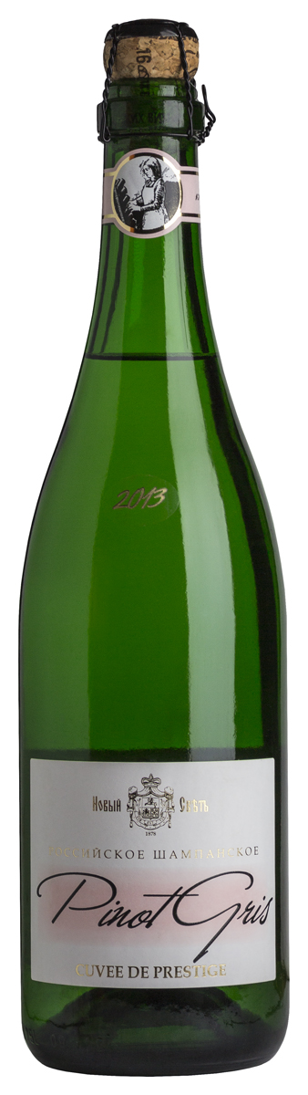 Вино игристое Розовое Брют Novy Svet Pinot Gris Millesime Collection 2018 0,75 л фото