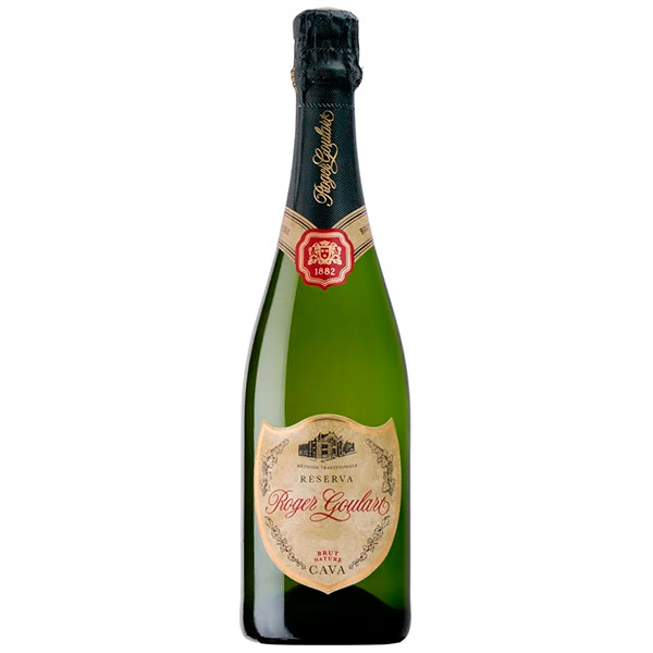 Вино игристое Белое Брют Roger Goulart Reserva Brut Nature Cava 2020 0,75 л фото