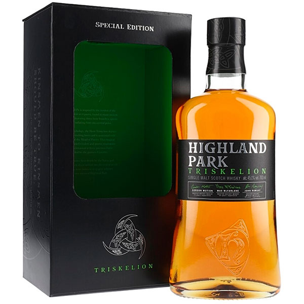 Виски Highland Park Triskelion Single Malt Orkney in gift box 0,7 л фото