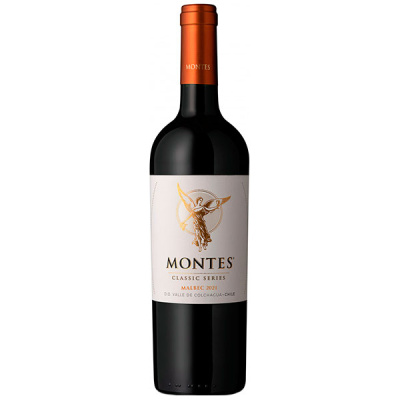 Вино Красное Сухое Montes Classic Series Reserva Malbec Valle de Colchagua 2021 0,75 л фото