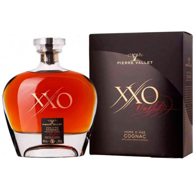 Коньяк Pierre Vallet XXO Hors d'Age in gift box 0,7 л фото