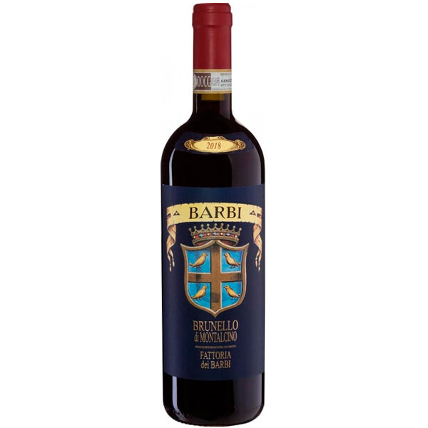 Вино Красное Сухое Fattoria dei Barbi Brunello di Montalcino 2018 0,75 л фото
