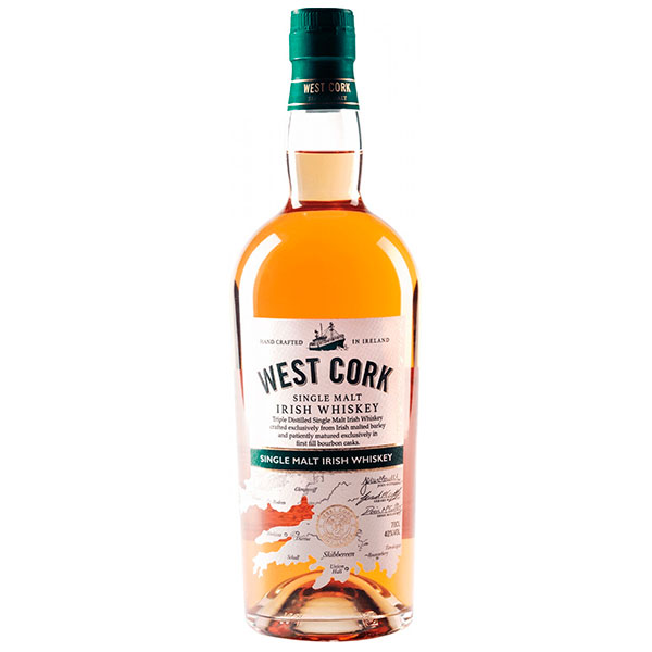 Виски West Cork Single Malt 0,70 л фото