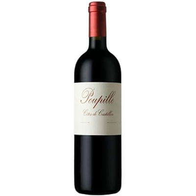 Вино Красное Сухое Poupille Cotes de Castillon in wooden box 2010 3 л фото