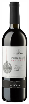 Вино Красное Сухое Inkerman Bastardo Special Reserve 2020 0,75 л фото