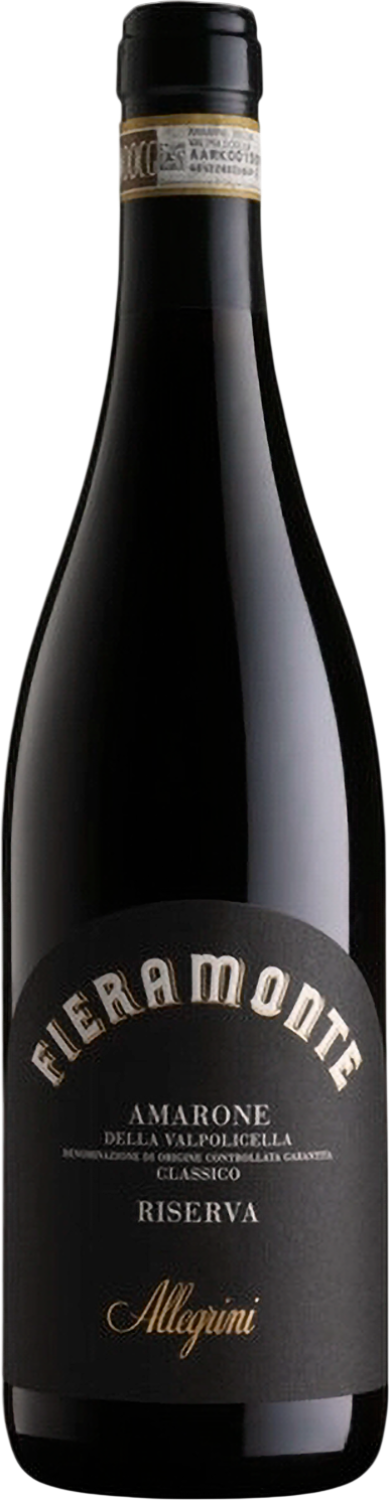 Вино Красное Сухое Allegrini Fieramonte Amarone della Valpolicella Classico Riserva in wooden box 2016 0,75 л фото