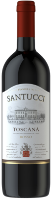 Вино Красное Сухое Castellani Famiglia Santucci Toscana Rosso 2020 0,75 л фото