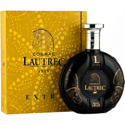 Коньяк Lautrec Extra Grande Champagne in gift box 0,7 л фото