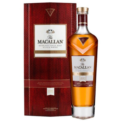 Виски Macallan Rare Cask Release 2021 Single Malt Speyside in gift box 0,70 л фото