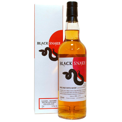 Виски Blackadder Black Snake Single Malt in gift box 0,7 л фото