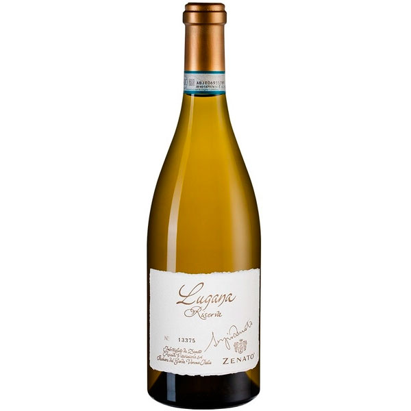Вино Белое Полусухое Zenato Sergio Zenato Lugana Riserva 2021 0,75 л фото