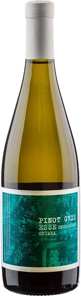Вино Белое Сухое Esse Unplugged Pinot Gris Crimea 2025 0,75 л фото
