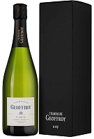 Вино игристое Белое Экстра Брют Geoffroy Purete Premier Cru Brut Nature Champagne in gift box 2019 0,75 л фото