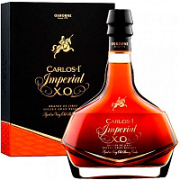 Бренди Osborne Carlos I Imperial XO Brandy de Jerez in gift box 0,7 л фото