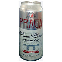 Пиво Светлое Praga Silver Classic in can 0,5 л фото