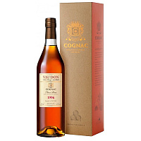 Коньяк Vaudon Cognac Fins Bois in gift box 1996 0,7 л фото