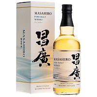 Виски Masahiro Pure Malt in gift box 0,7 л фото