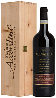 Вино Красное Полусухое Stefano Accordini Acinatico Amarone della Valpolicella Classico in wooden box 2018 1,5 л фото