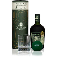 Ром Botucal Reserva Exclusiva 12 years old with glass and form for ice in tube 0,7 л фото