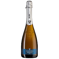 Вино игристое Белое Брют PassaParola Prosecco Brut 0,75 л фото