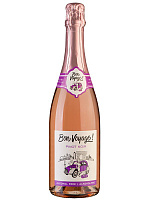 Вино игристое Розовое Сладкое Bon Voyage Pinot Noir 0,75 л фото
