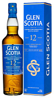 Виски Glen Scotia 12 Years Old Single Malt Campbeltown in gift box 0,7 л фото