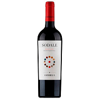 Вино Красное Полусухое Sodale Merlot Lazio 2019 0,75 л фото
