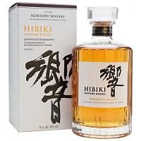 Виски Suntory Hibiki Japanese Harmony in gift box 0,7 л фото